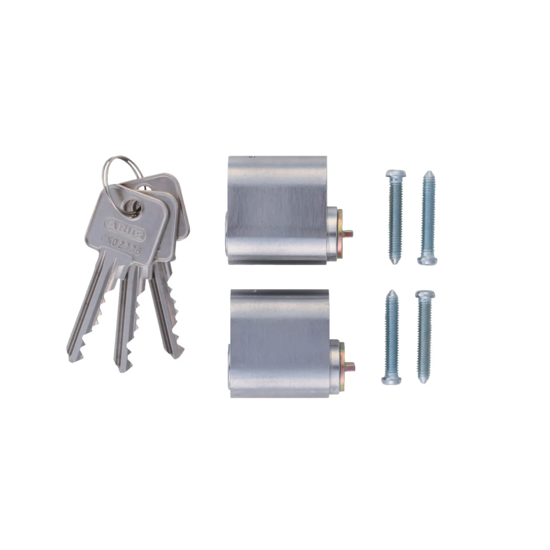 GDS OVAL SAMPAK CYLINDER OVAL GRÅ 1 SÆT|Abus Sale