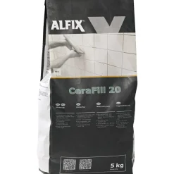 CERAFILL 20 FUGEMASSE 5 KG GRÅ|Alfix Discount