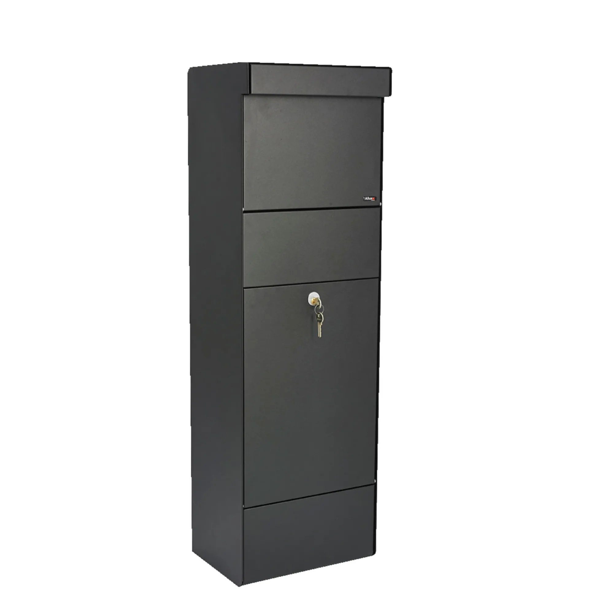 GRUNDFORM PAKKEPOSTKASSE SORT|Allux Outlet
