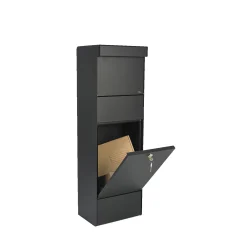 GRUNDFORM PAKKEPOSTKASSE SORT|Allux Outlet