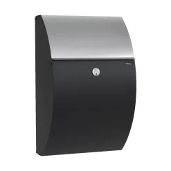 7000 POSTKASSE SORT/GALVANISERET|Allux Discount