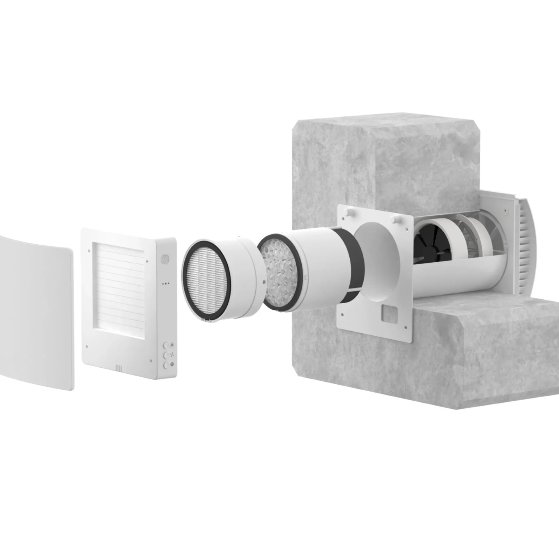 VEGA FLOW SILENT PRO VARMEGENVINDING 160 MM|Andersen Electric Best