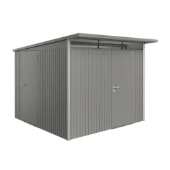 AVANTGARDE A5 REDSKABSRUM KVARTSGRÅ METALLIC 5,72 M2|Biohort Clearance