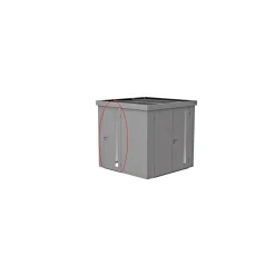 NEO EKSTRA DØR SØLV METALLIC|Biohort Hot