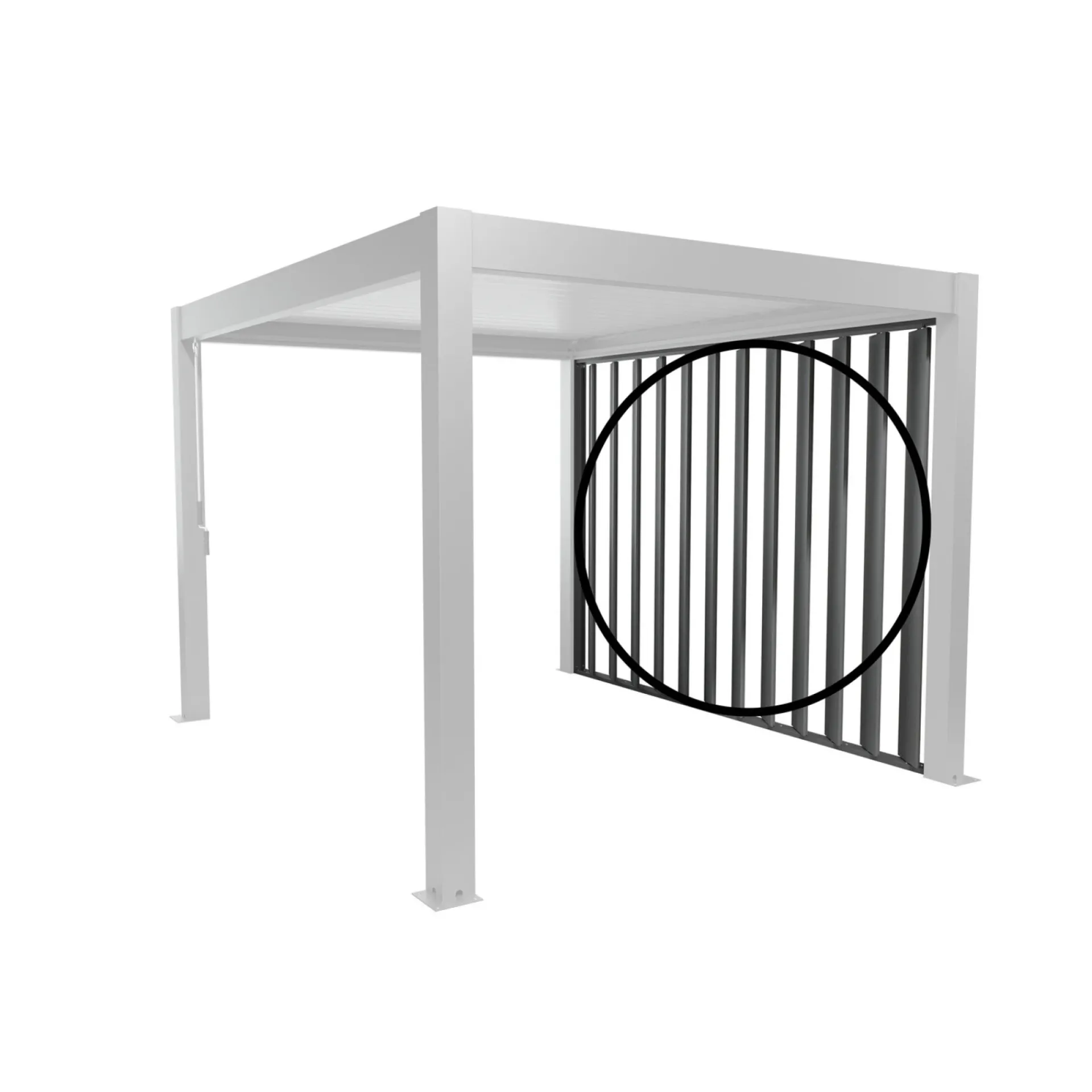 SIDEVÆG PERGOLA 2.35 X 3.27 M|Biohort Discount
