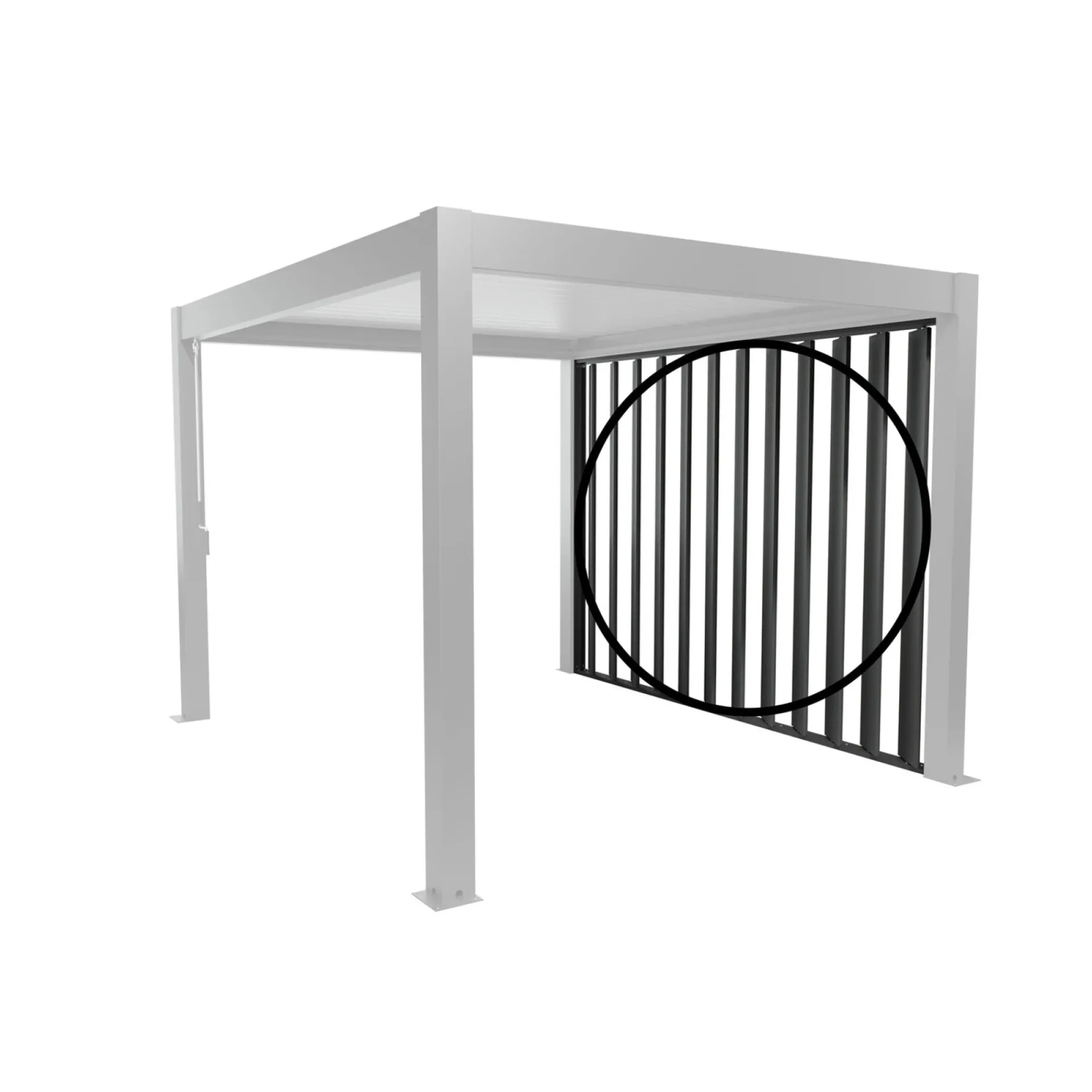 SIDEVÆG PERGOLA 2.35 X 3.27 M|Biohort Discount