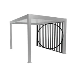 SIDEVÆG PERGOLA 2.35 X 3.64 M|Biohort