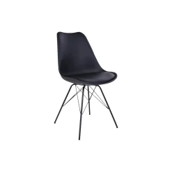 BOLIGINTERIØR ELLA SPISESTOL SORT 86 X 48 X 55 CM|Boliginteriør Clearance