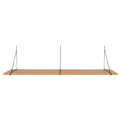 BOLIGINTERIØR HYLDE ASK 31 X 120 X 29 CM|Boliginteriør