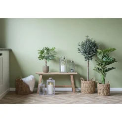 BOLIGINTERIØR OLIVENTRÆ KUNSTIG PLANTE 120 CM|Boliginteriør Discount