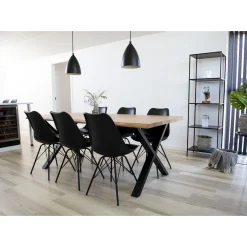 BOLIGINTERIØR PLANKEBORD OLIERET EG/NATUR 95 X 200 CM|Boliginteriør Best