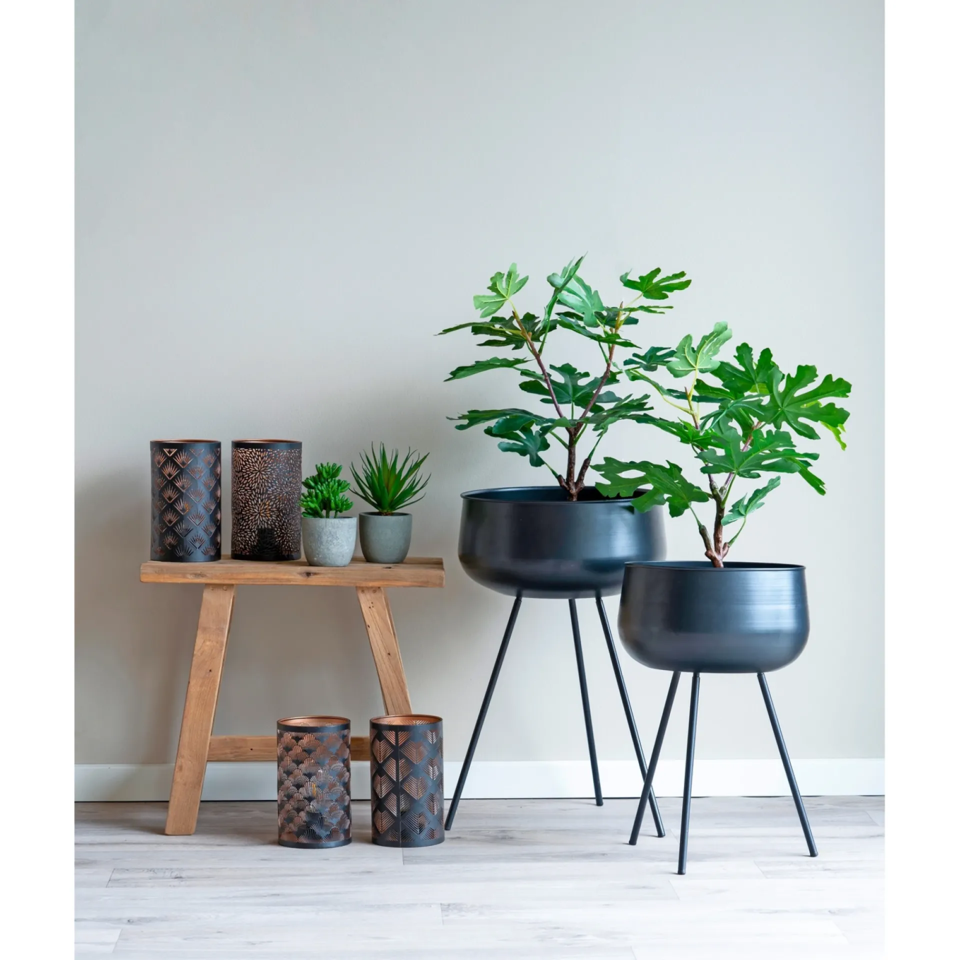 BOLIGINTERIØR SOFIE BÆNK TEAK 25 X 50 CM|Boliginteriør