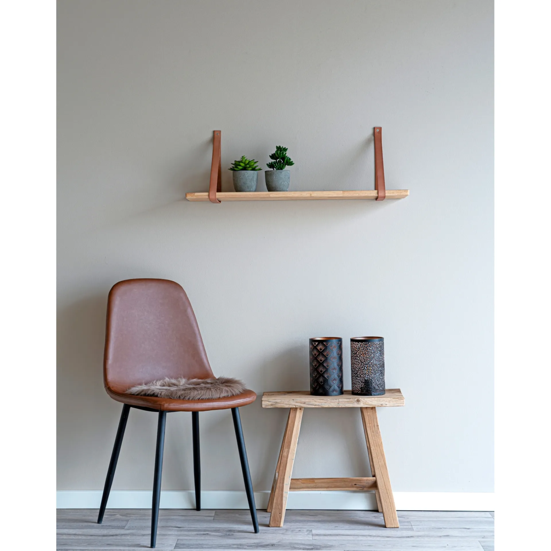 BOLIGINTERIØR SOFIE BÆNK TEAK 25 X 50 CM|Boliginteriør