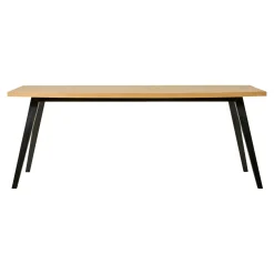 BOLIGINTERIØR SPISEBORD SILDEBENSMØNSTER NATUR 90 X 200 CM|Boliginteriør Discount