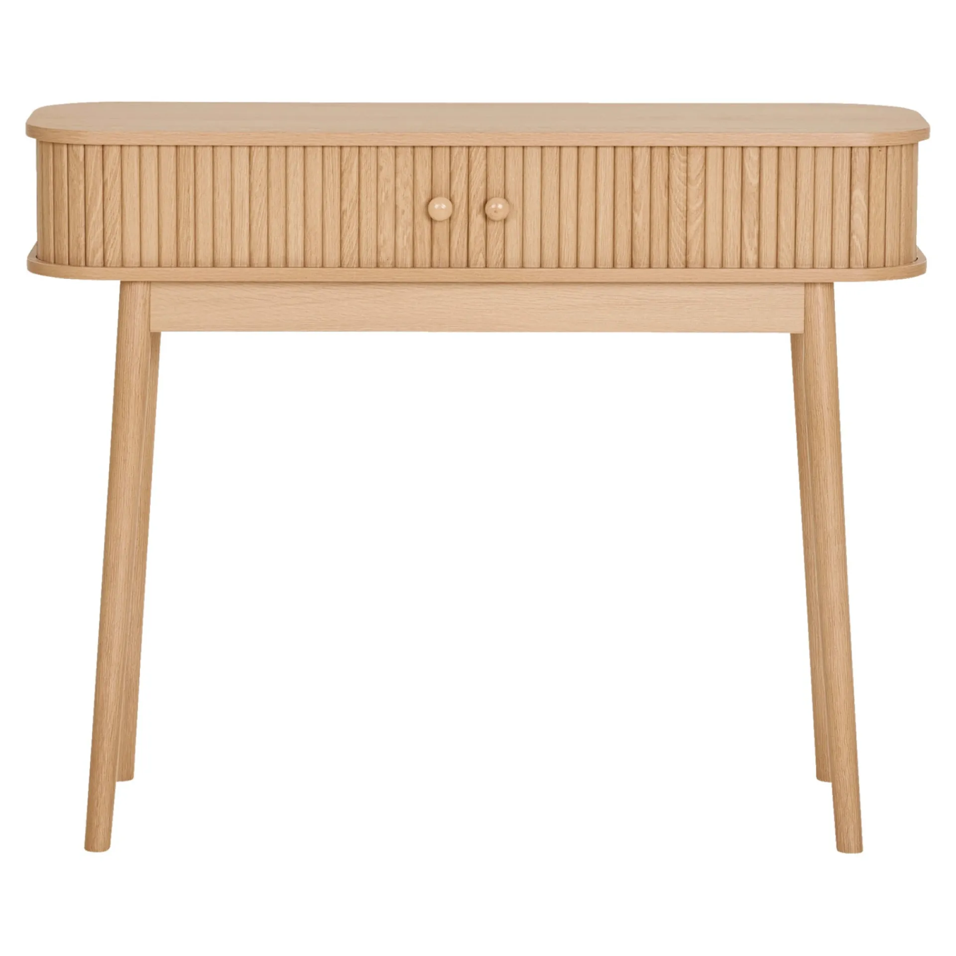 BOLIGINTERIØR STINE KONSOLBORD NATUR 80 X 100 X 100 CM|Boliginteriør