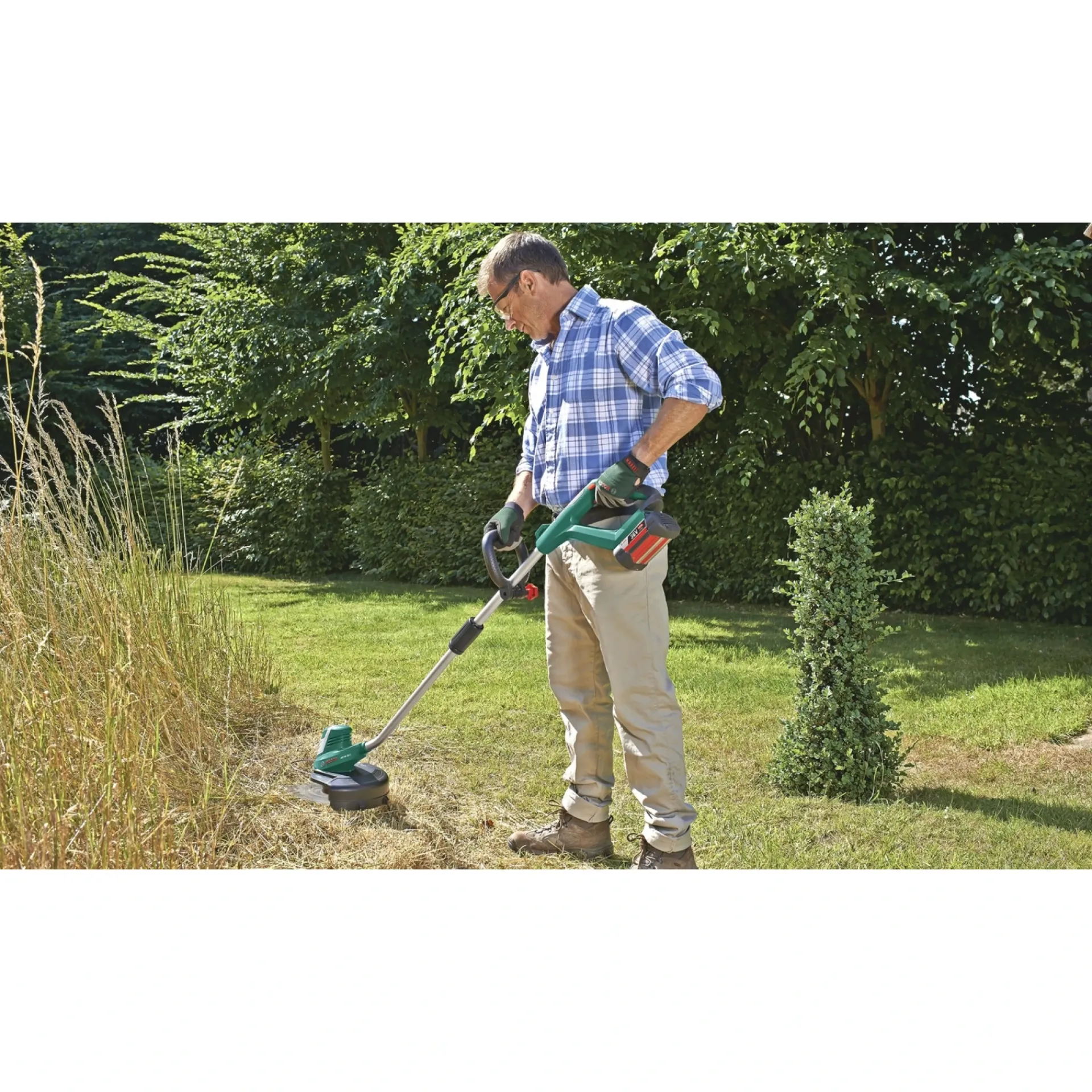 ADVANCED GRASSCUT 36 GRÆSTRIMMER 30 CM 36,0 V UDEN BATTERI OG LADER|Bosch