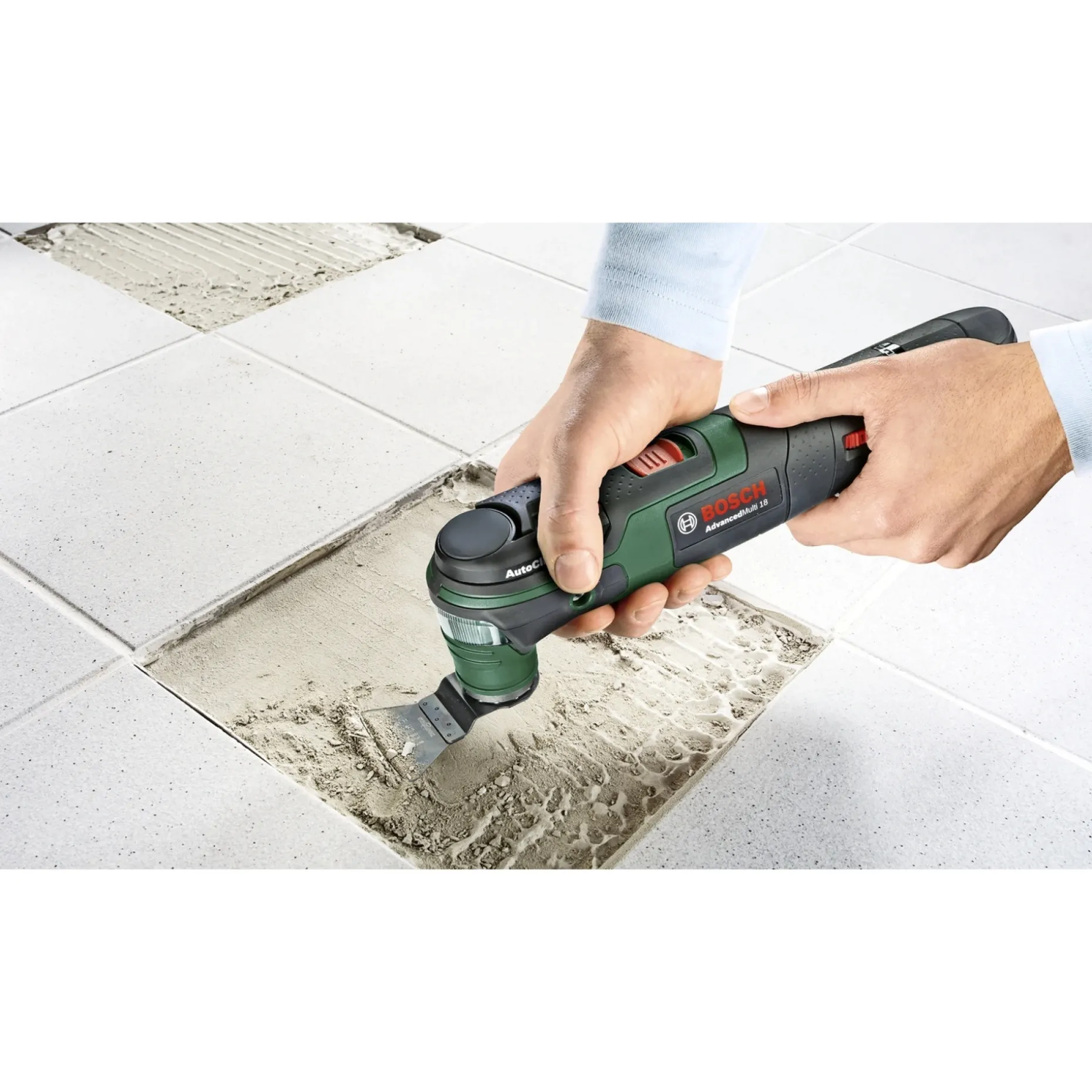 BOSCH ADVANCEDMULTI 18 MULTICUTTER AKKU 18,0 V UDEN BATTERI OG LADER