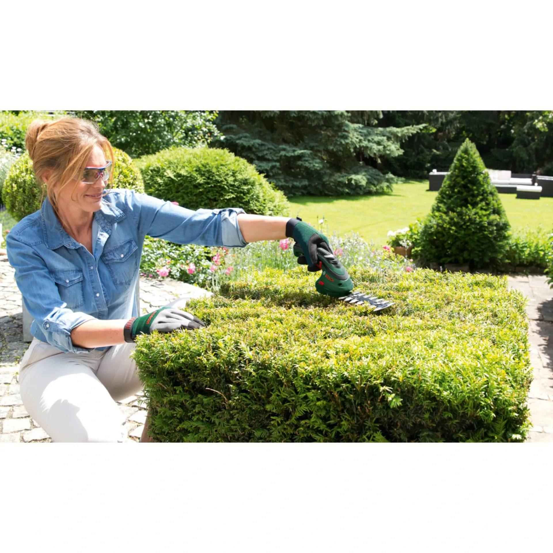MULTIKLIPPER 12,0 CM MED BATTERI OG LADER|Bosch Discount