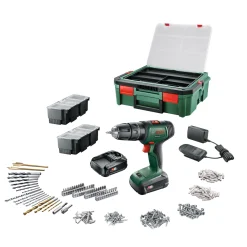 UNIVERSAL IMPACT 18V SLAGBOREMASKINE AKKU MED BATTERI OG LADER|Bosch New