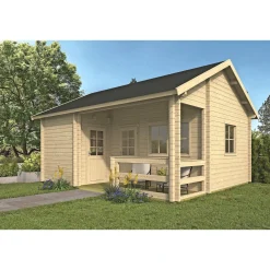 ELDBJØRG STANDARD HYTTE 23 + 5,4 M2|BYGNORDIC Clearance
