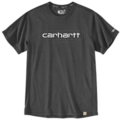 FORCE S/S LOGO GRAPHIC TSHIRT T-SHIRT S MØRK GRÅ|Carhartt Outlet