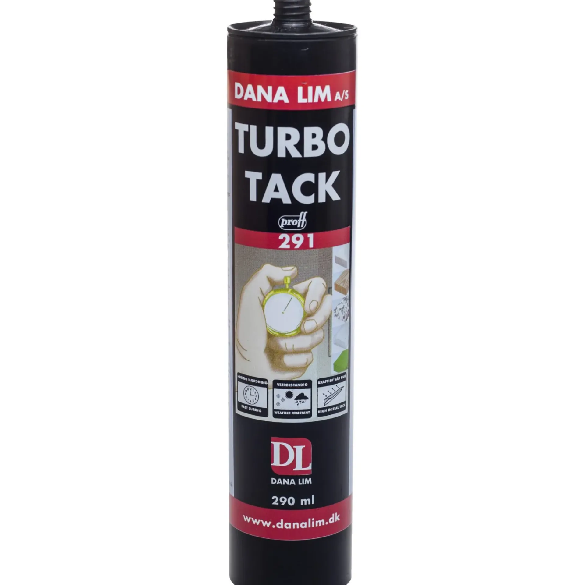 TURBO-TACK 291 MONTAGELIM 290 ML HVID|Dana Lim New