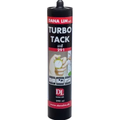 TURBO-TACK 291 MONTAGELIM 290 ML SORT|Dana Lim Outlet