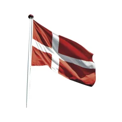T/8 M DANNEBROGSFLAG 225 X 170 CM|Dano mast Best