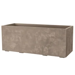 MILLENIUM 208-614 PLANTEKASSE PLASTIK SANDSTEN L99 CM|Deroma New