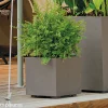 MILLENIUM 208-622 PLANTEKASSE PLASTIK SANDSTEN 39X39X39 CM|Deroma Best