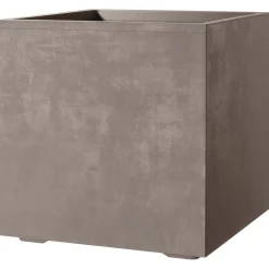 MILLENIUM 208-622 PLANTEKASSE PLASTIK SANDSTEN 39X39X39 CM|Deroma Best