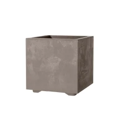 MILLENIUM 208-621 PLANTEKASSE PLASTIK SANDSTEN 25X25X25 CM|Deroma