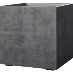 MILLENIUM 208-620 PLANTEKASSE PLASTIK ANTRACITGRÅ 49X49X49CM|Deroma Outlet