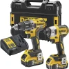 DCK268P2T SKRUEMASKINESÆT AKKU MED BATTERI OG LADER|Dewalt
