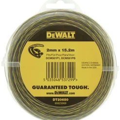DT20650-QZ - 2 MM TRIMMERSNØRE|Dewalt New