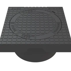 FIRKANT MED DÆKSEL BRØNDKARM 195X384X384 MM 315 MM|Duco Online