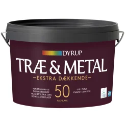 50 EKSTRA DÆKKENDE TRÆ- OG METALMALING 750 ML BASE 30|Dyrup Discount