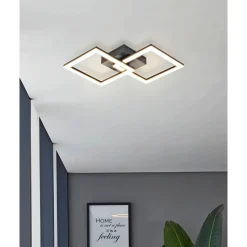 ECO RANGE HUERTA-E LOFTLAMPE SORT 22,5 CM|Eglo Discount