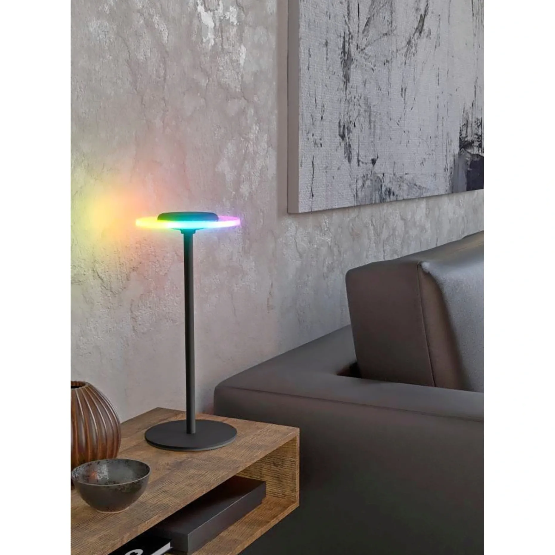 EGLO TREPELLA TREPELLA GENOPLADELIG BORDLAMPE SORT