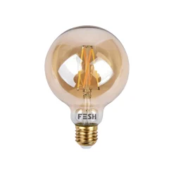 SMART AMBER Ø125 LED PÆRE E27 DEKO 5,5W|FESH Hot