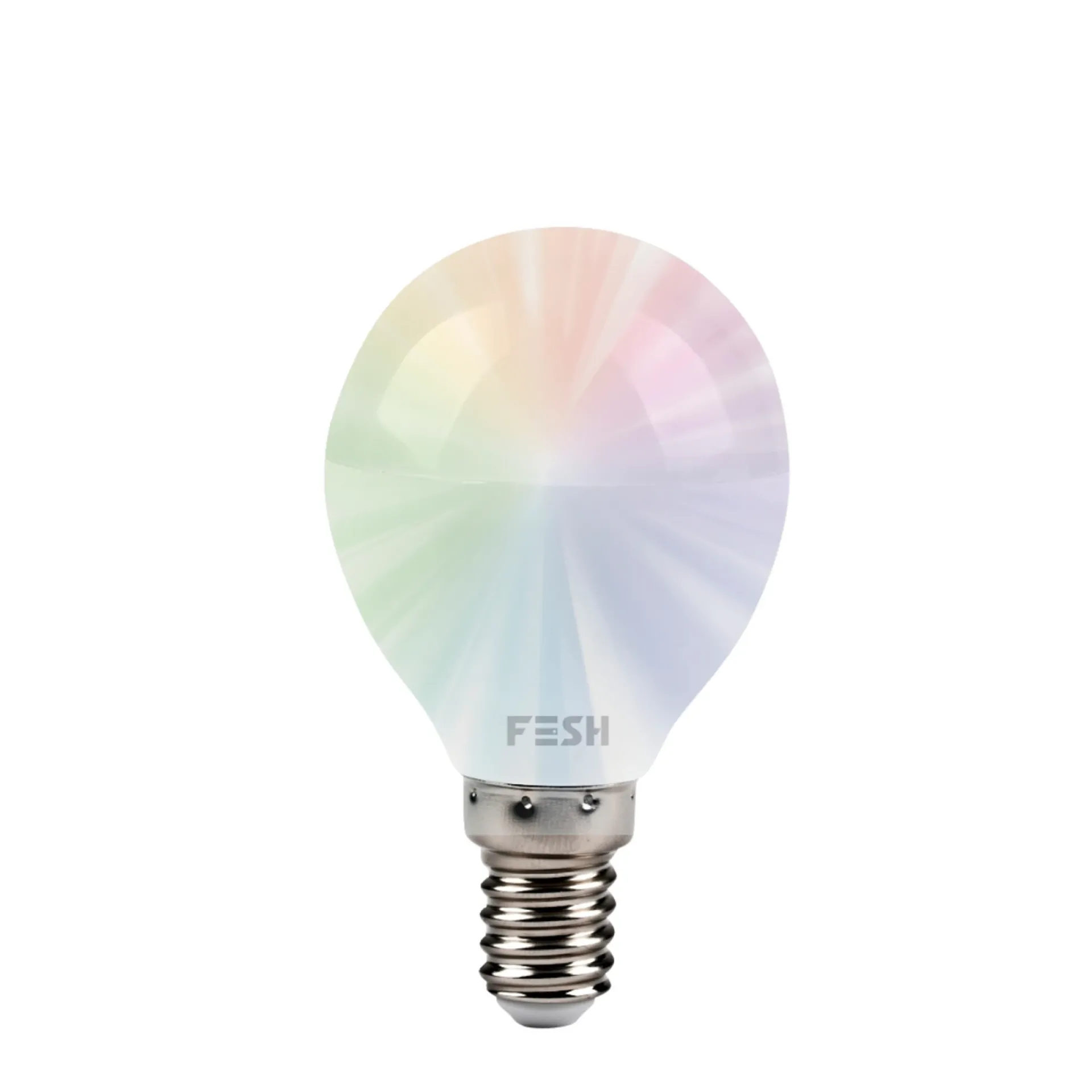 SMART MULTICOLOR LED PÆRE E14 KRONE 5W|FESH Outlet
