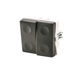 SWITCH CURVELINE DOBB. KORR. - 1,0 MODUL AFBRYDER KOKSGRÅ|FESH Clearance
