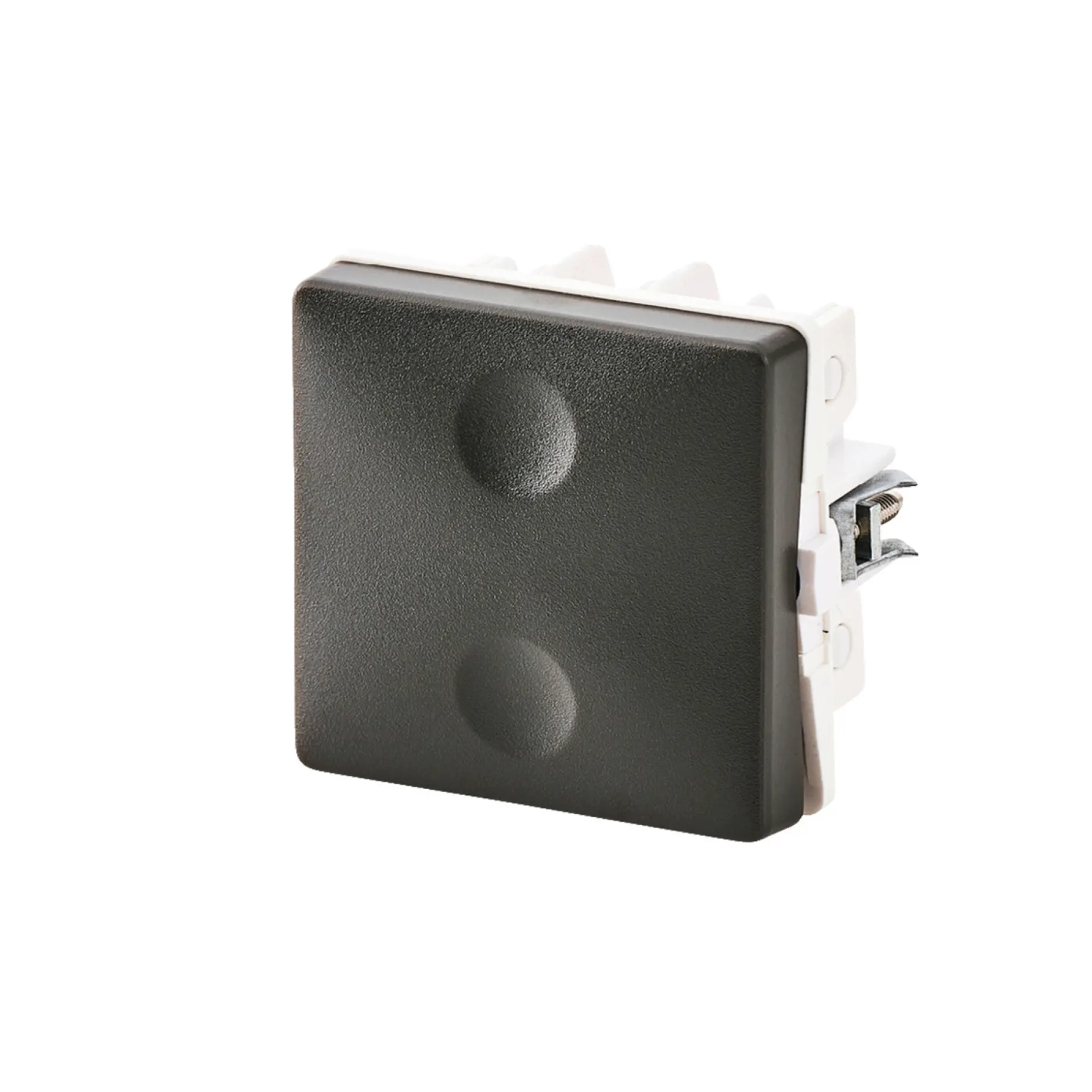 FESH SWITCH CURVELINE KORR. - 1,0 MODUL AFBRYDER KOKSGRÅ