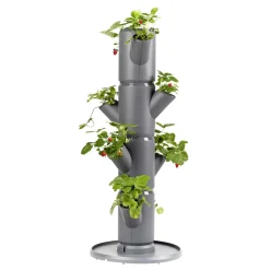 GARDEN LIFE JORDBÆR PLANTEKASSE Ø32XH77 CM