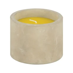 UDENDØRS STEARINLYS BETON GRÅ Ø8,5XH 6,8 CM|Garden Life Discount