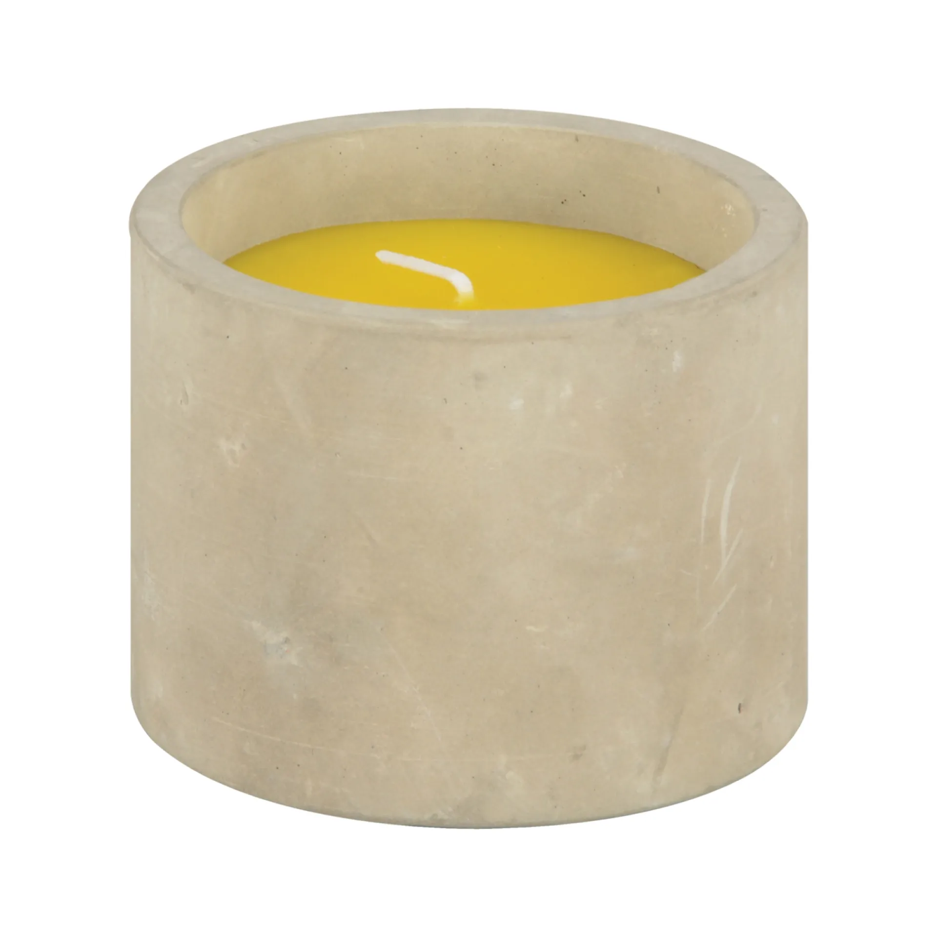 UDENDØRS STEARINLYS BETON GRÅ Ø8,5XH 6,8 CM|Garden Life Discount