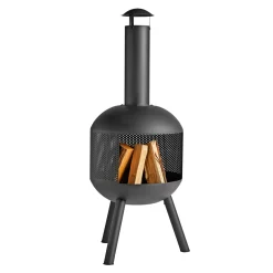 HYG UDEPEJS Ø44,5X116 CM/SKORSTEN: Ø12/Ø18 CM|Greenhand Hot