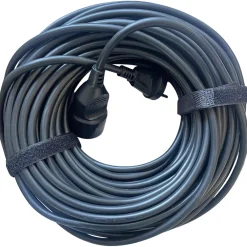 PVC KABELSÆT 2X1,5MM² 30 M SORT|Gripo Discount