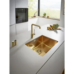 ESSENCE KØKKENARMATUR BØRSTET MESSING|Grohe Clearance