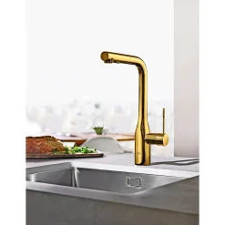 ESSENCE KØKKENARMATUR MESSING|Grohe New